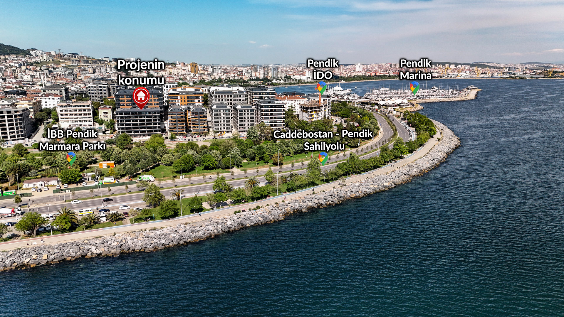 PENDİK BURUNDA FULL DENİZ MANZARA - Resim 4